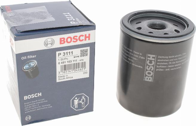 BOSCH 0 451 103 111 - Filtre à huile cwaw.fr