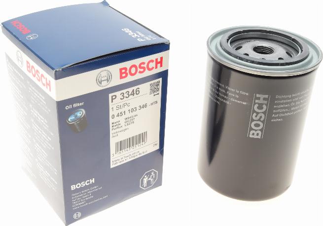 BOSCH 0 451 103 346 - Filtre à huile cwaw.fr