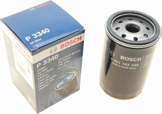 BOSCH 0 451 103 340 - Filtre à huile cwaw.fr