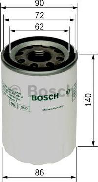 BOSCH 0 451 103 347 - Filtre à huile cwaw.fr