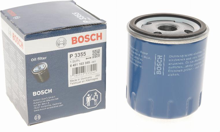 BOSCH 0 451 103 355 - Filtre à huile cwaw.fr