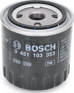 BOSCH 0 451 103 353 - Filtre à huile cwaw.fr