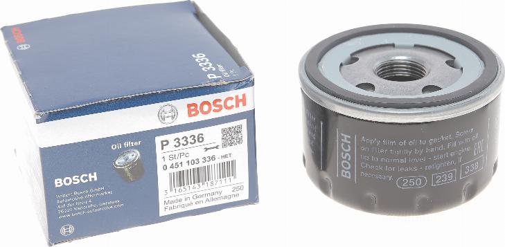 BOSCH 0 451 103 336 - Filtre à huile cwaw.fr