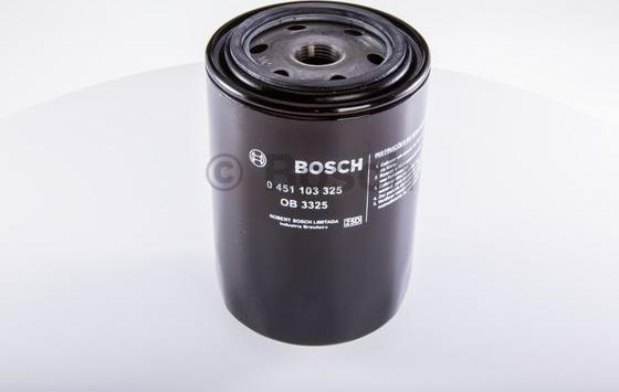 BOSCH 0 451 103 325 - Filtre à huile cwaw.fr