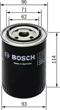 BOSCH 0 451 103 217 - Filtre à huile cwaw.fr