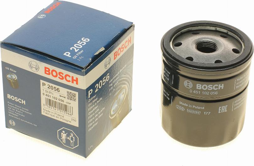 BOSCH 0 451 102 056 - Filtre à huile cwaw.fr