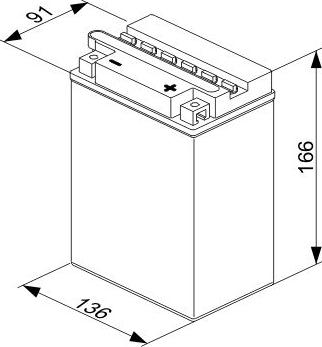 BOSCH 0092M40340 - Batterie de démarrage cwaw.fr