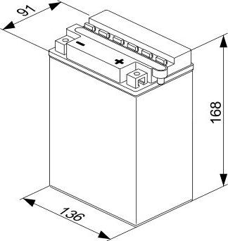 BOSCH 0092M40360 - Batterie de démarrage cwaw.fr