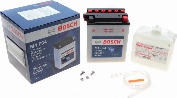 BOSCH 0 092 M4F 340 - Batterie de démarrage cwaw.fr