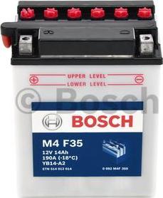 BOSCH 0 092 M4F 350 - Batterie de démarrage cwaw.fr