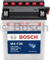 BOSCH 0 092 M4F 360 - Batterie de démarrage cwaw.fr