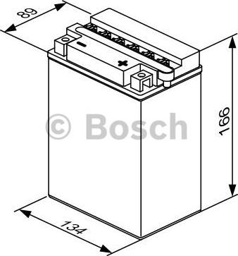 BOSCH 0 092 M4F 360 - Batterie de démarrage cwaw.fr