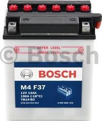 BOSCH 0 092 M4F 370 - Batterie de démarrage cwaw.fr