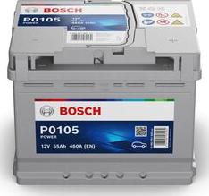 BOSCH 0 092 P01 050 - Batterie de démarrage cwaw.fr