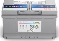 BOSCH 0 092 P01 130 - Batterie de démarrage cwaw.fr