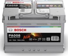 BOSCH 0 092 PA0 080 - Batterie de démarrage cwaw.fr