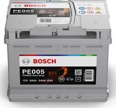 BOSCH 0 092 PE0 050 - Batterie de démarrage cwaw.fr