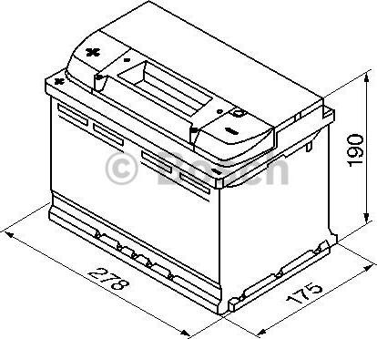 BOSCH 0 092 S40 090 - Batterie de démarrage cwaw.fr