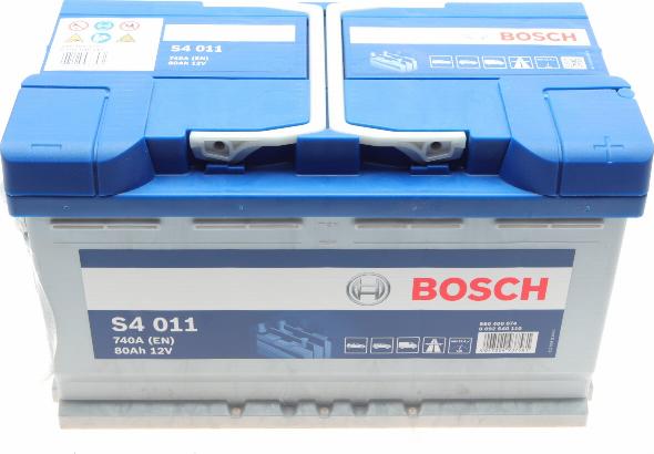 BOSCH 0092S40110 - Batterie de démarrage cwaw.fr