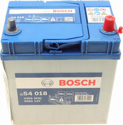 BOSCH 0 092 S40 180 - Batterie de démarrage cwaw.fr