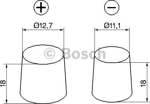 BOSCH 0 092 S40 200 - Batterie de démarrage cwaw.fr