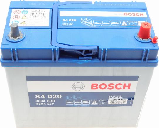 BOSCH 0092S40200 - Batterie de démarrage cwaw.fr