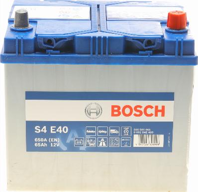 BOSCH 0 092 S4E 400 - Batterie de démarrage cwaw.fr