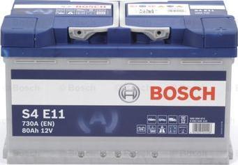 BOSCH 0 092 S4E 110 - Batterie de démarrage cwaw.fr