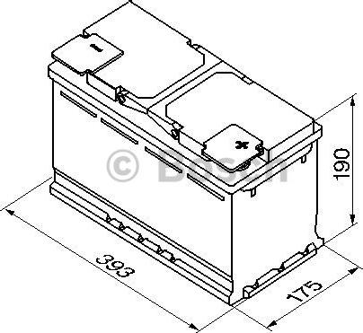 BOSCH 0 092 S50 150 - Batterie de démarrage cwaw.fr