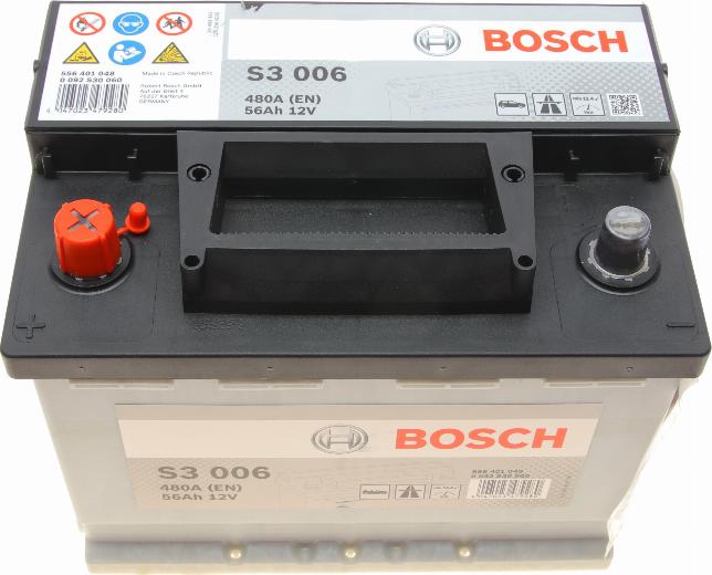 BOSCH 0 092 S30 060 - Batterie de démarrage cwaw.fr