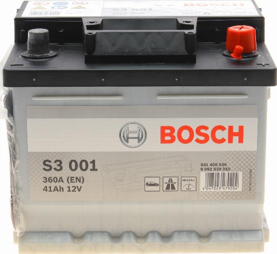 BOSCH 0 092 S30 010 - Batterie de démarrage cwaw.fr