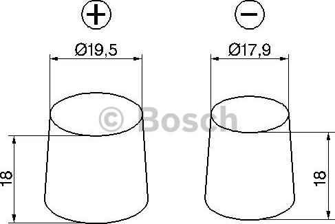 BOSCH 0 092 S30 160 - Batterie de démarrage cwaw.fr