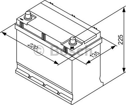 BOSCH 0 092 S30 160 - Batterie de démarrage cwaw.fr