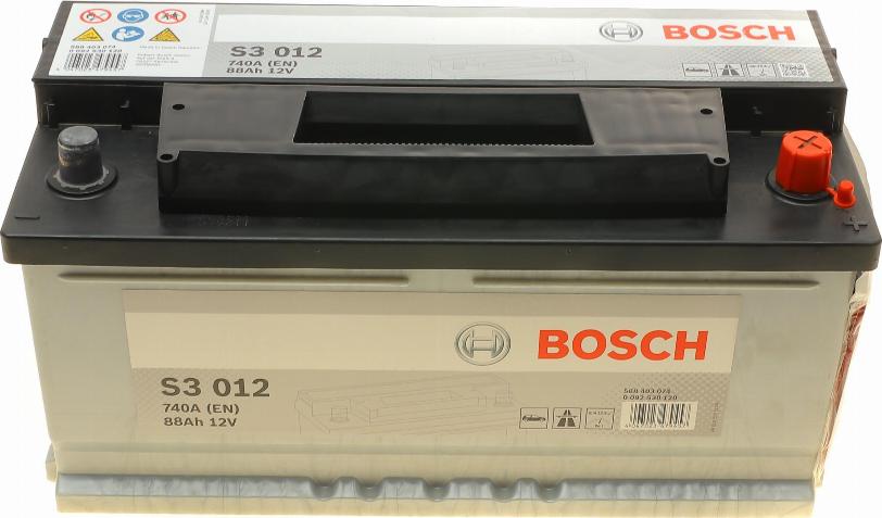 BOSCH 0 092 S30 120 - Batterie de démarrage cwaw.fr