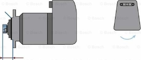 BOSCH 0 001 612 004 - Démarreur cwaw.fr