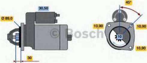 BOSCH 0 001 231 026 - Démarreur cwaw.fr