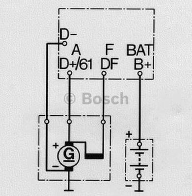 BOSCH 0 190 309 004 - Régulateur d'alternateur cwaw.fr