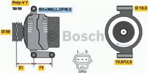 BOSCH 0 124 315 019 - Alternateur cwaw.fr