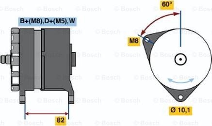 BOSCH 0 120 469 908 - Alternateur cwaw.fr