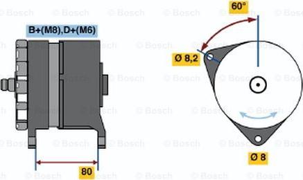 BOSCH 0 120 469 913 - Alternateur cwaw.fr