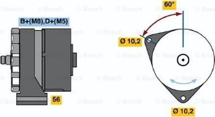 BOSCH 0 120 469 744 - Alternateur cwaw.fr