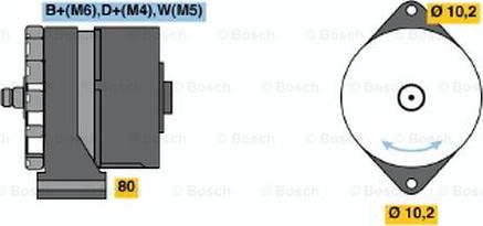 BOSCH 0 120 469 762 - Alternateur cwaw.fr