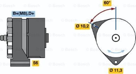 BOSCH 0 120 469 682 - Alternateur cwaw.fr