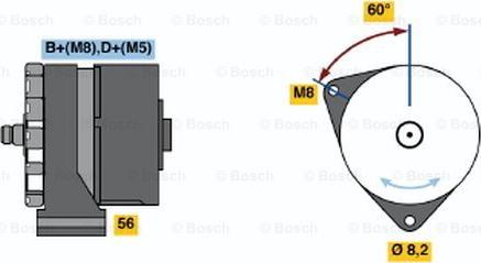 BOSCH 0 120 469 862 - Alternateur cwaw.fr