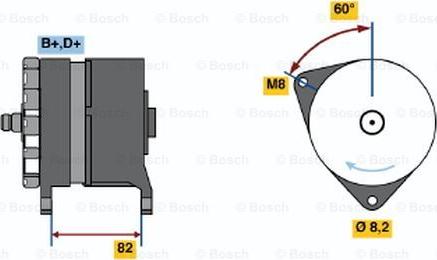 BOSCH 0 120 469 808 - Alternateur cwaw.fr