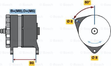 BOSCH 0 120 469 878 - Alternateur cwaw.fr