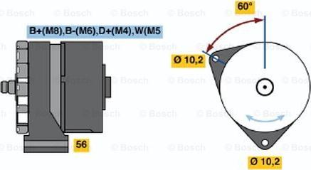 BOSCH 0 120 469 797 - Alternateur cwaw.fr