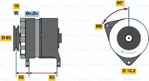 BOSCH 0 120 489 361 - Alternateur cwaw.fr