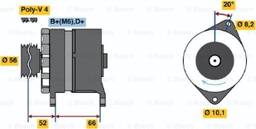 BOSCH 0 120 489 259 - Alternateur cwaw.fr