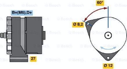 BOSCH 0 120 488 102 - Alternateur cwaw.fr